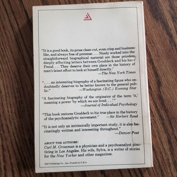 Vintage The Wild Analyst Carl M Sylva Grossman Biography Psychoanalysis History - Picture 2 of 8